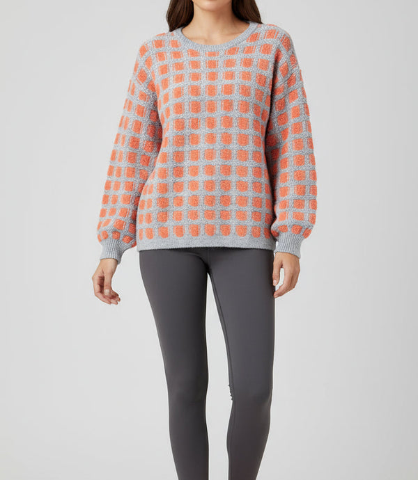 Emma Oversized Side Slit Sweater (S-XL)