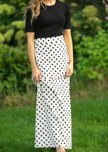 Braylyn Polka Dot Maxi Skirt (XS-2XL)