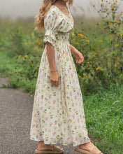 Celine Puff Sleeve Floral Maxi Dress (S-2XL)