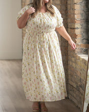 Celine Puff Sleeve Floral Maxi Dress (S-2XL)