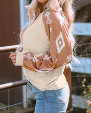 Mila Western Print Long Sleeve Top (S-L)
