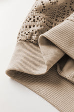 Rheaissa Seam Ribbed Trim Sweatshirt (S-XL)