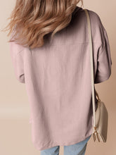 Eleanor Corduroy Flap Up Shacket (S-2XL) 3 Colors