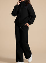 Solid Zip-Up Jacket and Drawstring Pants Set (S-2XL) 4 Colors