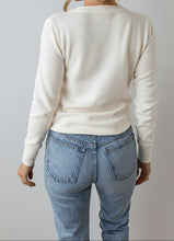 Teresa Color Waffle Half Long Sleeve Top (S-XL)