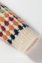 Seraxie Pattern Knit Front Sweater (S-XL)