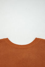 Abigail Trim Drop Shoulder Sweater (S-XL)