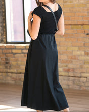 Eleanor Black A-line Maxi Dress (XS-1XL)