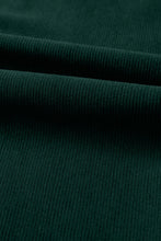 Evergreen Corduroy V Neck Patched Pocket Sleeveless Jumpsuit (S-XL)