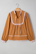 Iridora Long Puff Sleeve Blouse (S-XL)