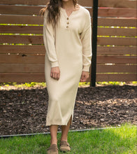Fawna Henley Maxi Dress (S-XL)