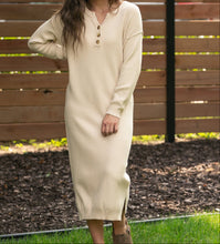 Fawna Henley Maxi Dress (S-XL)