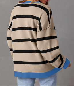 Sutton Buttoned Loose Cardigan (S-2XL)