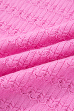 Kay Knit Ribbed Cuffs Crew Neck Sweater (S-XL) 3 Colors