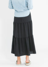 Jill Stretch Waist Tiered Maxi Skirt (XS-XL)