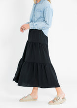 Jill Stretch Waist Tiered Maxi Skirt (XS-XL)