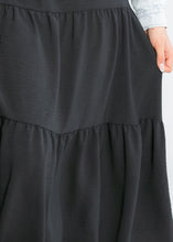 Jill Stretch Waist Tiered Maxi Skirt (XS-XL)