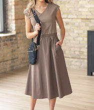 Kate Cap Sleeve Midi Dress (XS-1XL) 4 Colors