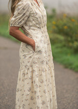 Katrina Half Sleeve Floral Midi Dress (XS-2XL)