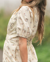Katrina Half Sleeve Floral Midi Dress (XS-2XL)