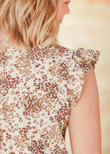 Leanne Ruffle Cap Sleeve Top (XS-XL) 2 Colors