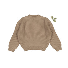 The Chunky Knit Sweater in Espresso (3m-8)