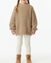 The Chunky Knit Sweater in Espresso (3m-8)