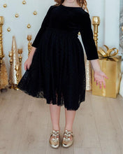 Black Velvet Tutu Dress (2T-5/6)