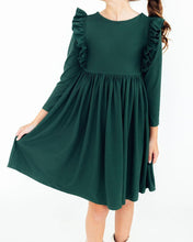 Spruce L/S Ruffle Twirl Dress (12M-7/8)