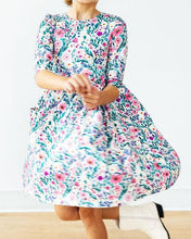 Vivid Garden 3/4 Sleeve Pocket Twirl Dress (12m-10)