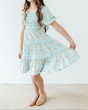 Buttercup Blooms Smocked Ruffle Dress (3T-8)