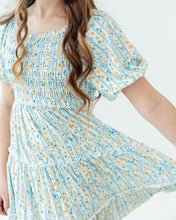 Buttercup Blooms Smocked Ruffle Dress (3T-8)