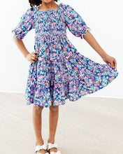 Darling Daisies Smocked Ruffle Dress (2T-10)