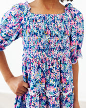 Darling Daisies Smocked Ruffle Dress (2T-10)