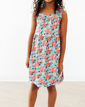 Petals in Paradise Ruffle Cross Back Dress (2T-10)