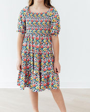 Beautiful Blossoms Smocked Ruffle Dress (2T-12)