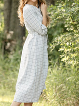 Monica Tie Waist Midi Dress (XL-2XL) 2 Colors