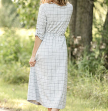 Monica Tie Waist Midi Dress (XL-2XL) 2 Colors