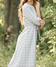 Monica Tie Waist Midi Dress (XL-2XL) 2 Colors