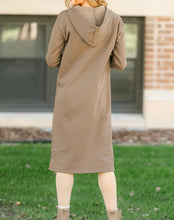 Olympia Zipper Sweatshirt Dress (XS-2XL)