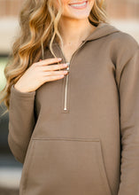 Olympia Zipper Sweatshirt Dress (XS-2XL)