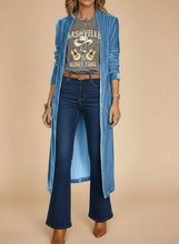 Plush Velvet Western Duster (S-2XL) 7 Colors