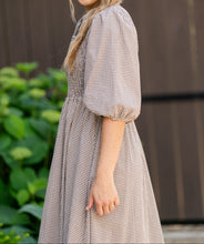 Kayleen Gingham Maxi Dress (S-2XL)