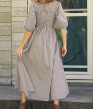 Kayleen Gingham Maxi Dress (S-2XL)