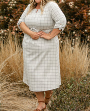 Monica Tie Waist Midi Dress (XL-2XL) 2 Colors