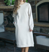 Nova Crewneck Sweatshirt Dress (XS-2XL) 2 Colors