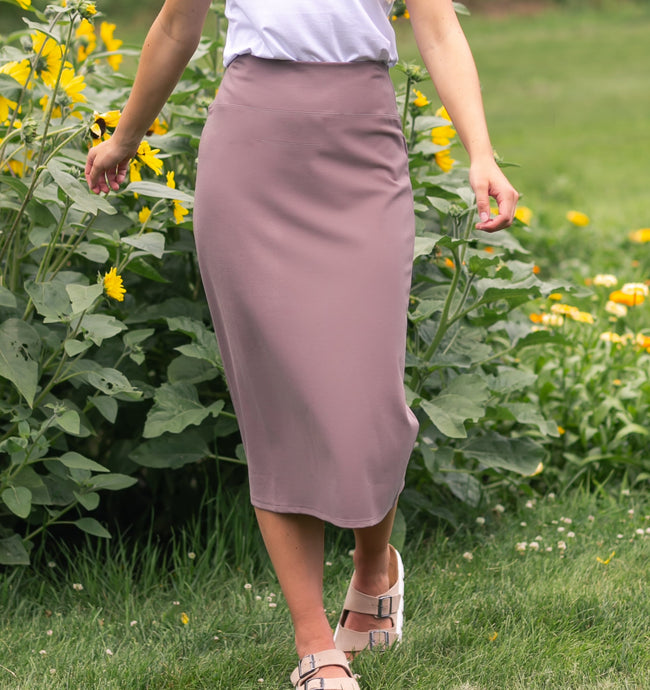 Quinn Midi Skirt 31 Inch (XS-4XL) 3 Colors