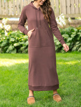 Rae Hoodie Sweatshirt Dress (XS-2XL) 2 Colors