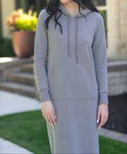 Rae Hoodie Sweatshirt Dress (XS-2XL) 2 Colors
