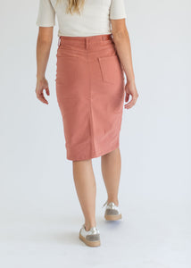 Remi Denim Midi Skirt (Sizes 2-24) 3 Colors